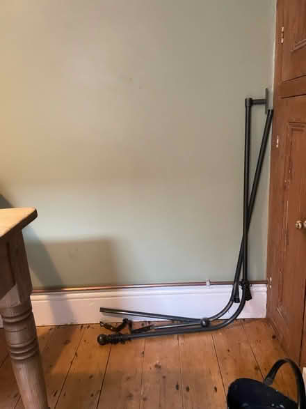 Photo of free Curtain rail with rings (Linden, Gloucester) #2