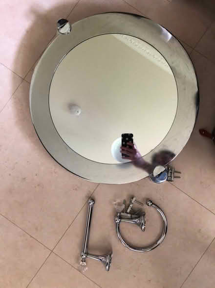 Photo of free Mirror, toilet roll holder etc (Adel LS16) #1