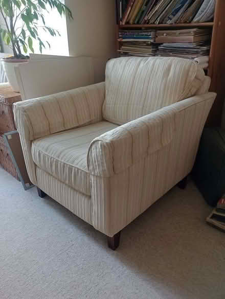 Photo of free Armchair with fire label (Radbrook Green SY3) #2