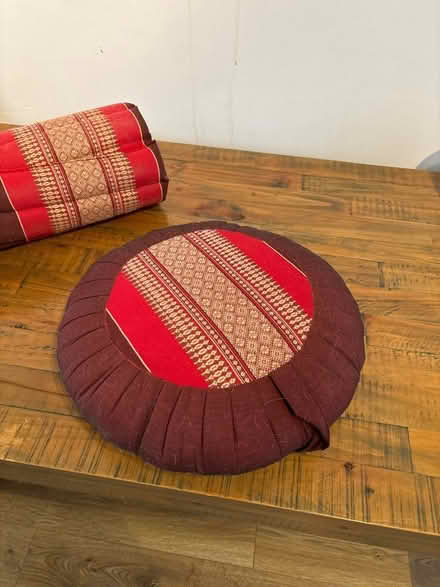 Photo of free Meditation mat & cushion set (Hatfield) #2