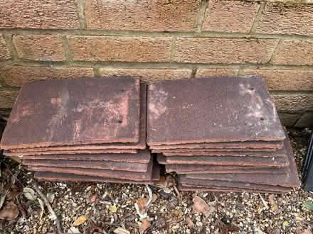 Photo of free Roof tiles (orange) - approximately 50 (Hinchley Wood KT10) #2