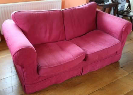 Photo of free Small two seater sofa (Clayhill TN31) #4