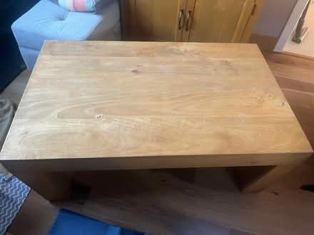 Photo of free Mango wood coffee table (Princethorpe CV23) #1