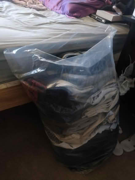 Photo of free Large Sack Clothes for a Small Man (Mill Hill NW7) #1
