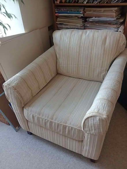 Photo of free Armchair with fire label (Radbrook Green SY3) #1