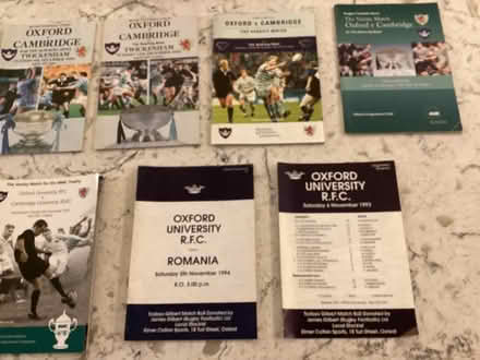Photo of free Varsity Match programmes(9) (Iffley OX4) #2