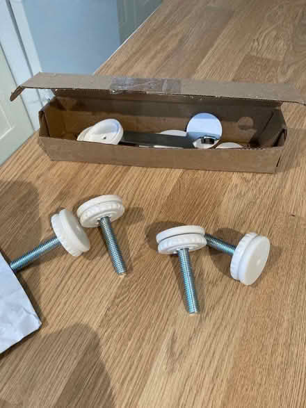 Photo of free Stair gate pressure pads/screws for fixing (Crowthorne RG45) #1