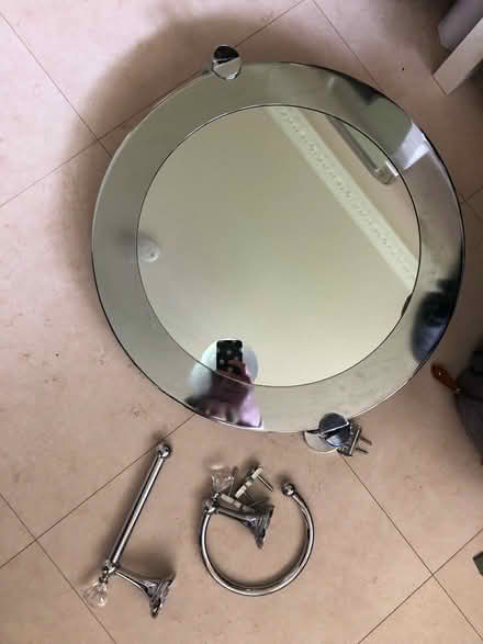 Photo of free Mirror, toilet roll holder etc (Adel LS16) #2
