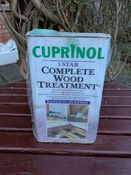 Photo of free Cuprinol Complete Wood Treatment (Malvern Wells WR14) #1