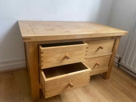 Photo of free Oak chest of drawers (High St Ken W8) #1