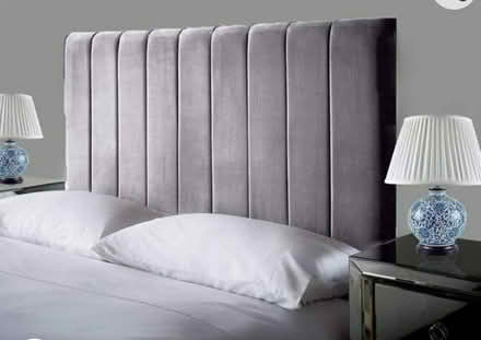 Photo of free Headboard (Silver) (Hencote SY1) #1