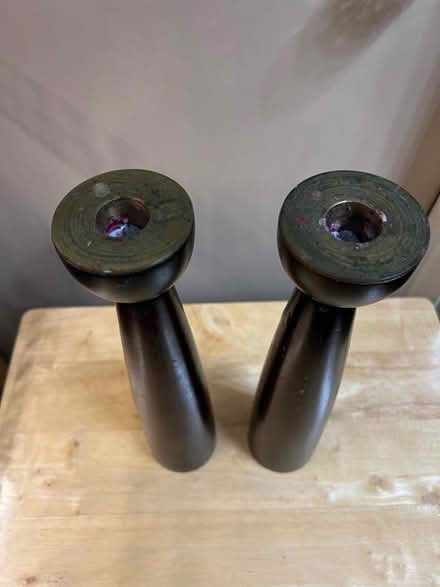 Photo of free 2 large vintage candlesticks (Epsom/Banstead) #2