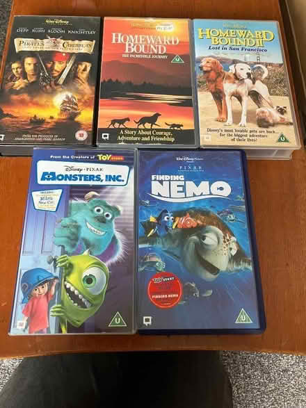 Photo of free working childrens Disney Pixar VHS (Kendal LA9) #1