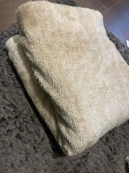 Photo of free Blanket / throw - 145x180cm - cream (L13) #3