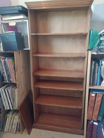 Photo of free Yew tall bookshelves (Radbrook Green SY3) #1