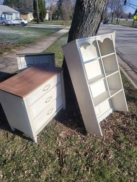 Photo of free Bedroom tables with bookshelves (North Lombard) #1