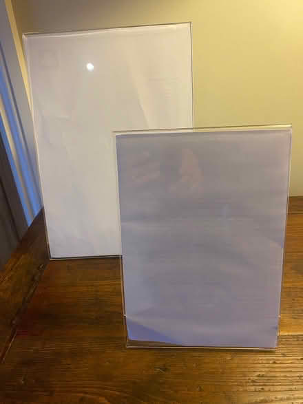 Photo of free Perspex Display Stand A4 and A5 (Sidmouth) #1