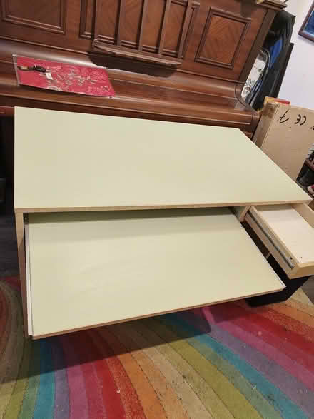 Photo of free Sturdy student desk 110cmx 80cm (Earlswood RH1) #3