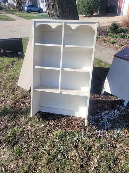 Photo of free Bedroom tables with bookshelves (North Lombard) #2