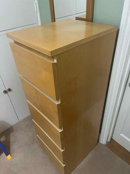 Photo of free Tall narrow set of IKEA draws (Kelvedon, CO5) #4