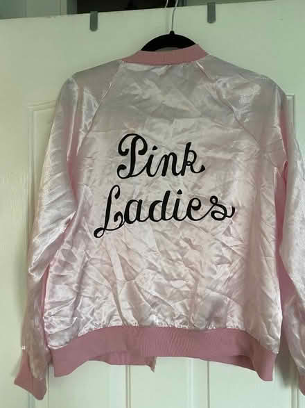 Photo of free Grease pink ladies jacket Fancy dress (Buckley Hill L30) #1