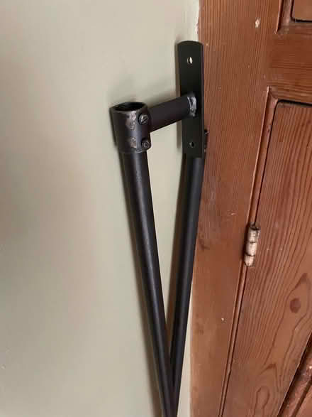Photo of free Curtain rail with rings (Linden, Gloucester) #3