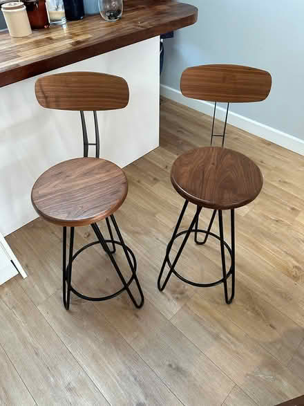 Photo of free Two breakfast bar stools (Hitchin SG5) #3