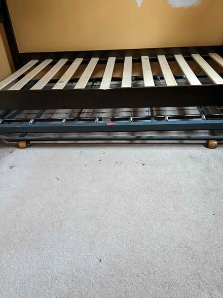 Photo of free Metal trundle bed frame (East York) #2