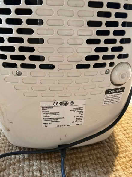 Photo of free Dehumidifier, temperamental (Alstone GL51) #2