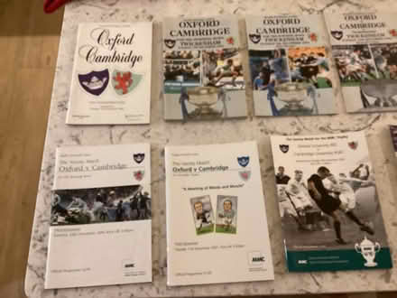 Photo of free Varsity Match programmes(9) (Iffley OX4) #1