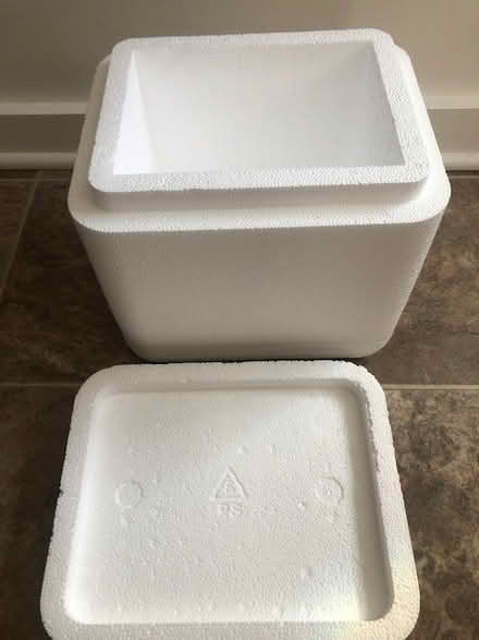 Photo of free styrofoam coolers and gel packs (Remington & Prospect) #2