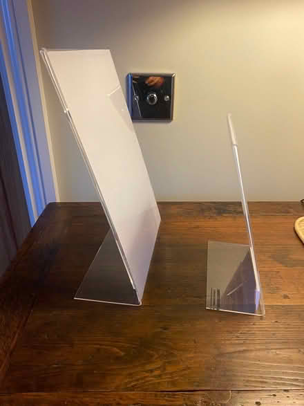 Photo of free Perspex Display Stand A4 and A5 (Sidmouth) #2