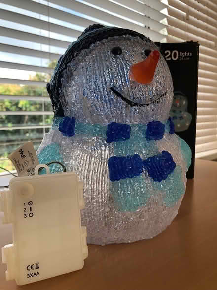 Photo of free Snowman Xmas decoration (Maidencombe, Torquay) #1