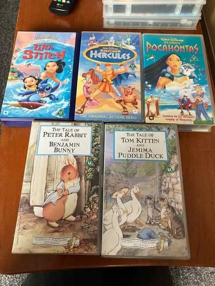 Photo of free working childrens VHS including Disney (Kendal LA9) #1