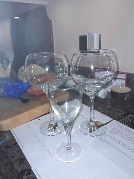 Photo of free Wine and gin glasses (Horsham) #1