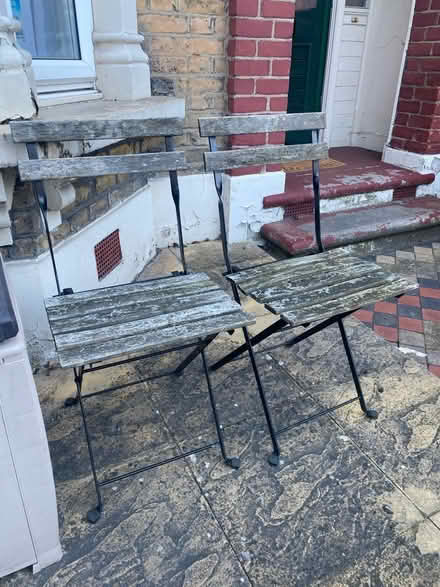 Photo of free 2 x garden chairs (E11) #3
