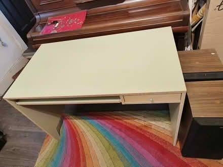 Photo of free Sturdy student desk 110cmx 80cm (Earlswood RH1) #2
