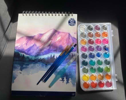 Photo of free Watercolor set (Barracks Road area) #1