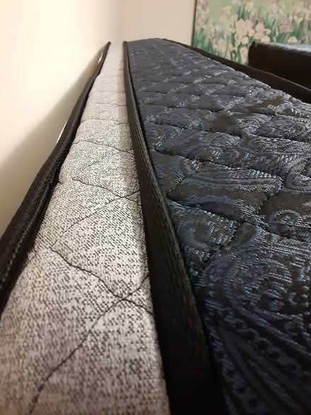 Photo of free Double mattress with spring box (Maple and North Shore Blvd) #2