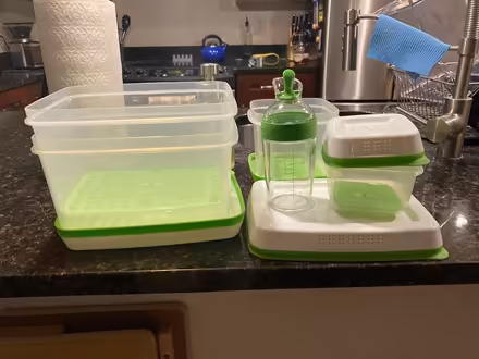 Photo of free Produce Plastic containers (H Street) #1