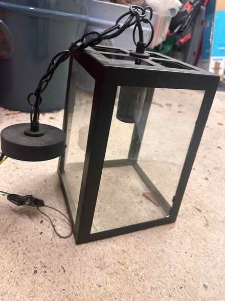 Photo of free Indoor glass light (Blaby LE8) #3