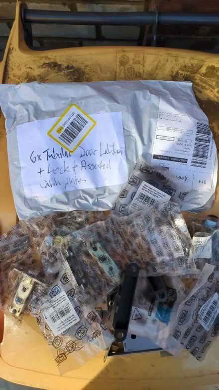 Photo of free Tubular door latches and assorted items (Castle MK40) #1