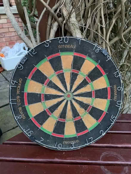 Photo of free Professional standard used dartboard (Malvern Wells WR14) #1