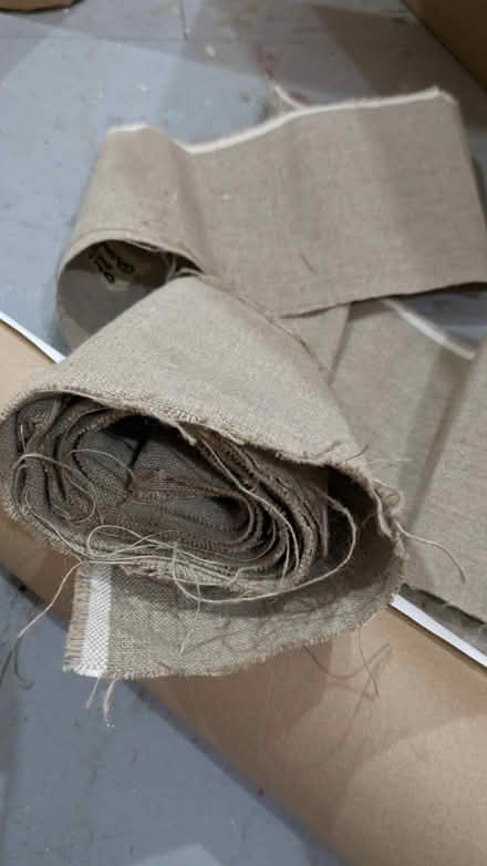 Photo of free Cardboard tubes and linen offcut (Belmont TN35) #3