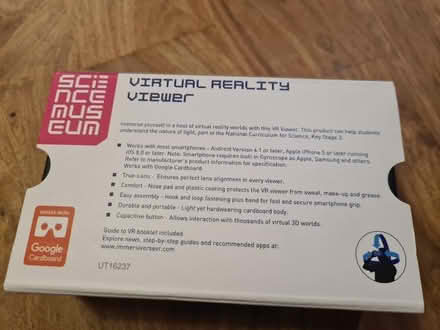 Photo of free Science museum VR viewer (Walsworth, Hitchin, SG4) #2