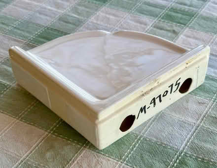 Photo of free Ceramic corner bathroom shelf (Germantown 20874) #2