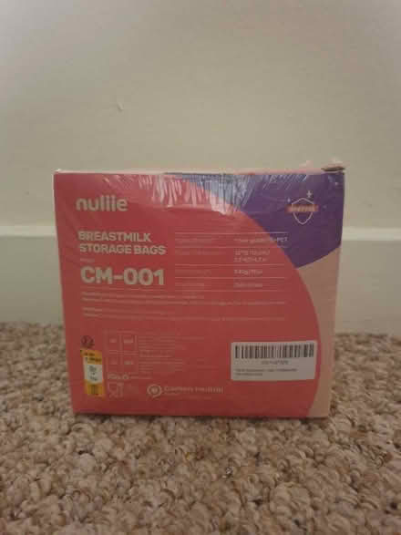 Photo of free Nullie Breastmilk Storage Bag's. 120 Bag's. Breast Shield Set (Glenrothes KY6) #3