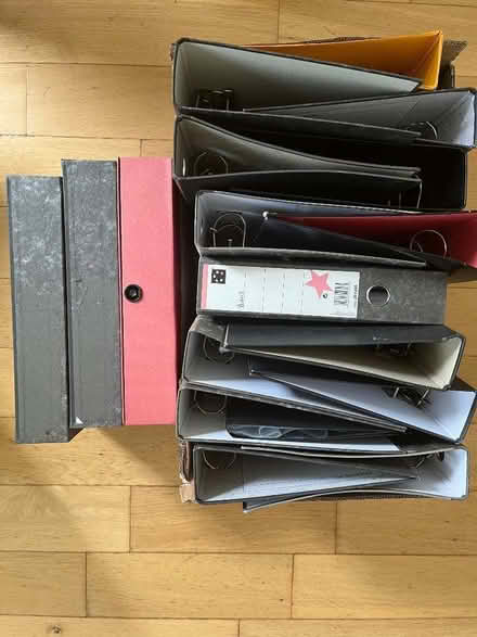 Photo of free Arch lever and box files (Bilton HG1) #1