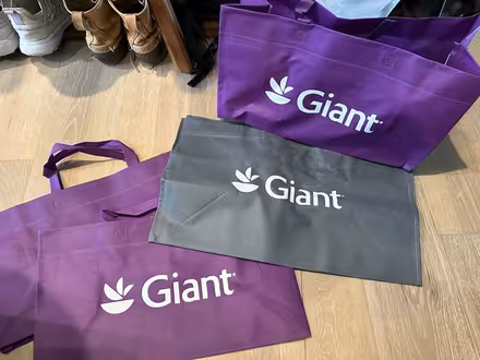 Photo of free Reusable grocery bags (20001) #1