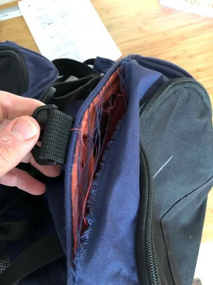 Photo of free Eddie Bauer blue hold-all (Emlyn Road W12) #4